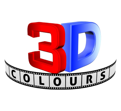 Logo 3d Cinema Colours